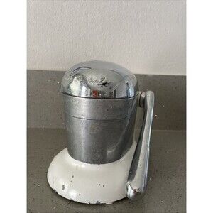VTG JUICE-O-MATIC CHROME Rival Tilt Top  NJ-848 Lemon Citrus Orange Art Deco MCM